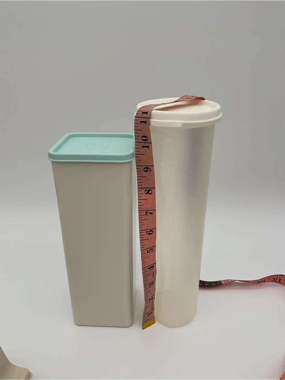 Tupperware includes spaghetti